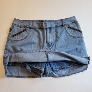 Jeans Skort LA BLUES Plus Size